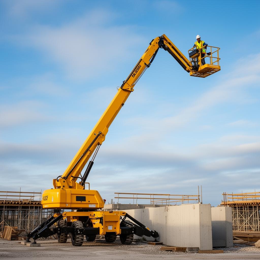 Plataforma elevatória Articulada elétrica